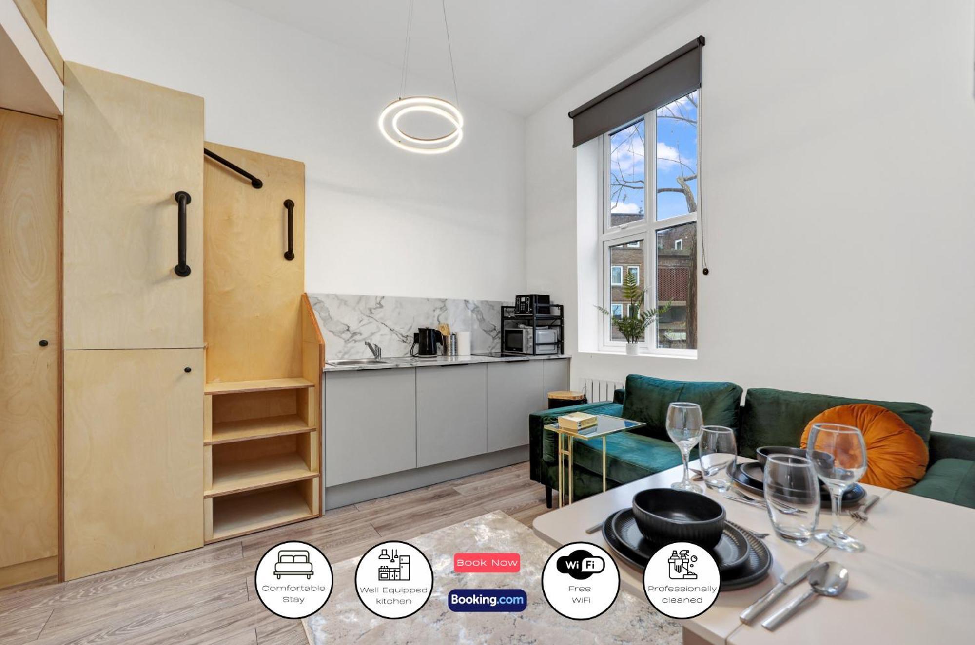 Hilldrop Apartments Short Term Rental & Flexible Renting Islington With Free Wifi, Parking & Garden London Exterior photo