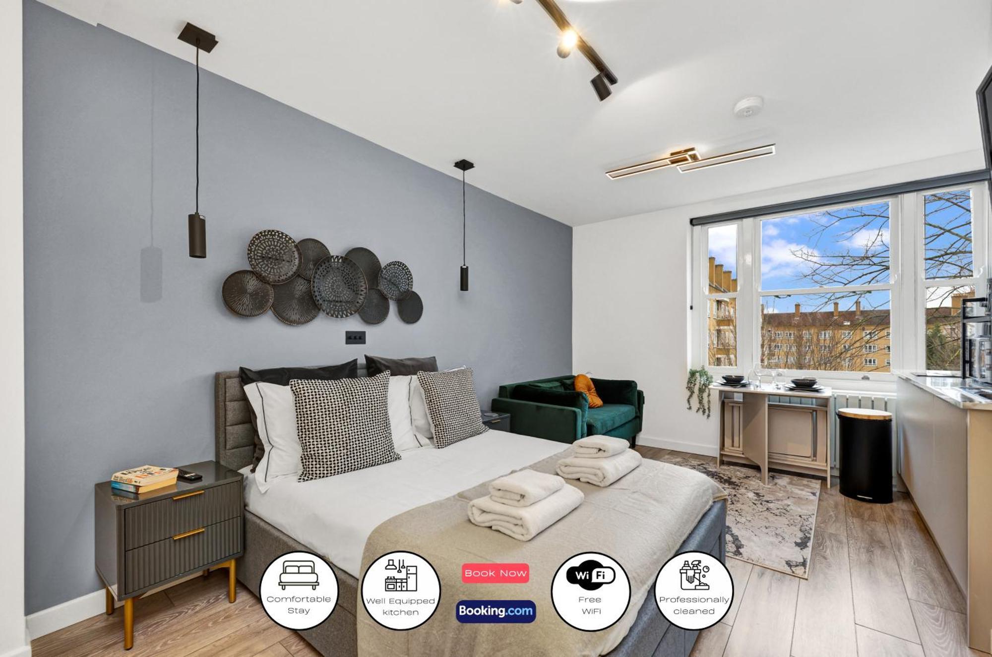 Hilldrop Apartments Short Term Rental & Flexible Renting Islington With Free Wifi, Parking & Garden London Exterior photo