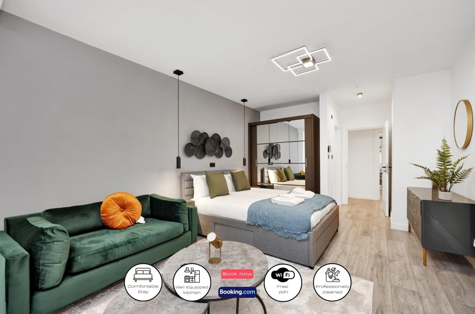 Hilldrop Apartments Short Term Rental & Flexible Renting Islington With Free Wifi, Parking & Garden London Exterior photo